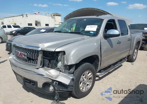 2008 GMC Sierra 1500 Sle1 из США, поврежденный, VIN 2GTEC13J981161650